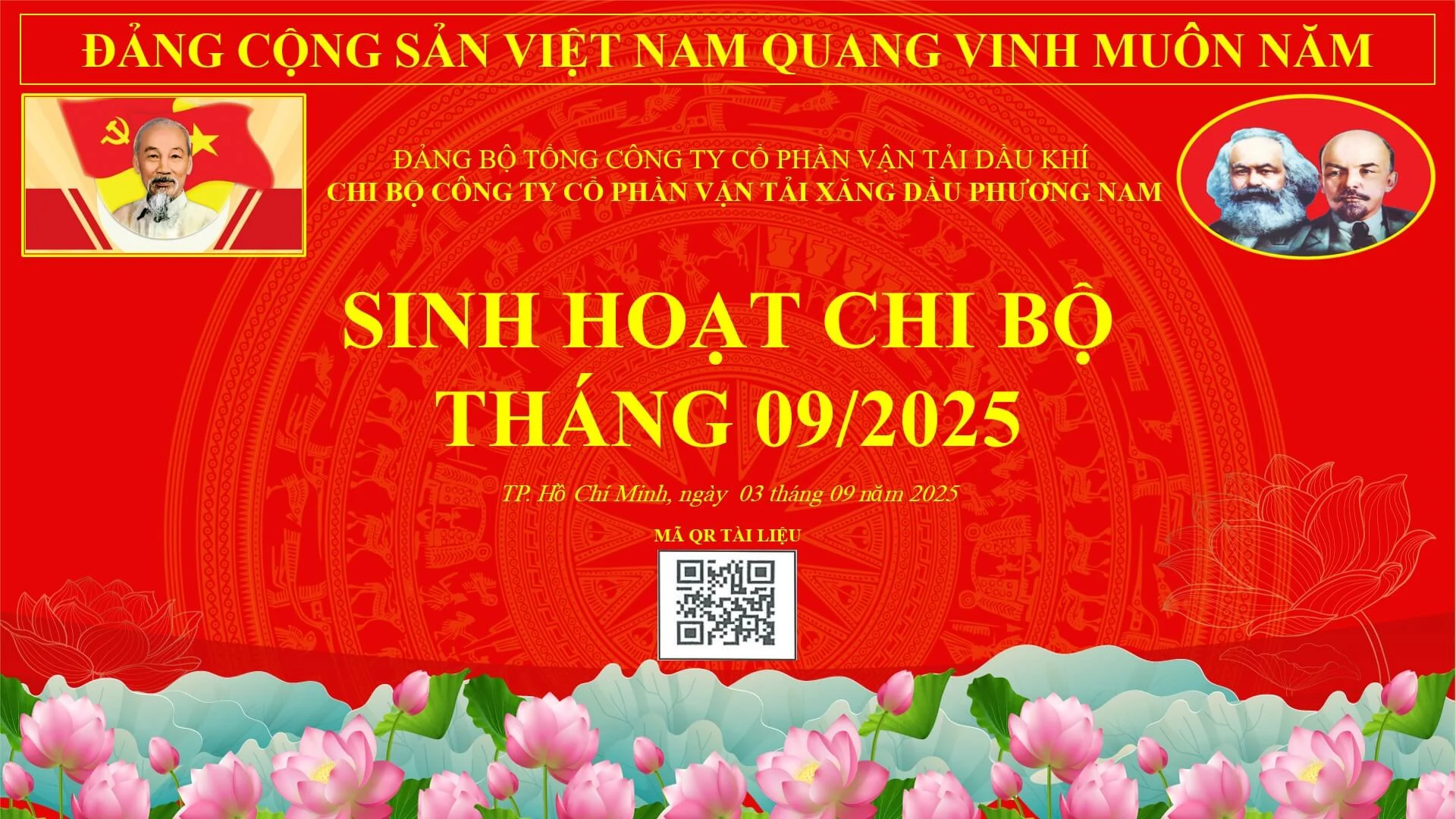 Nâng cao chất lượng sinh hoạt chi bộ – Tiếp tục khẳng định vai trò lãnh đạo, góp phần hoàn thành nhiệm vụ chính trị